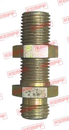 23394 KEMPF Gerade Schott-Verschraubung 08L-8L